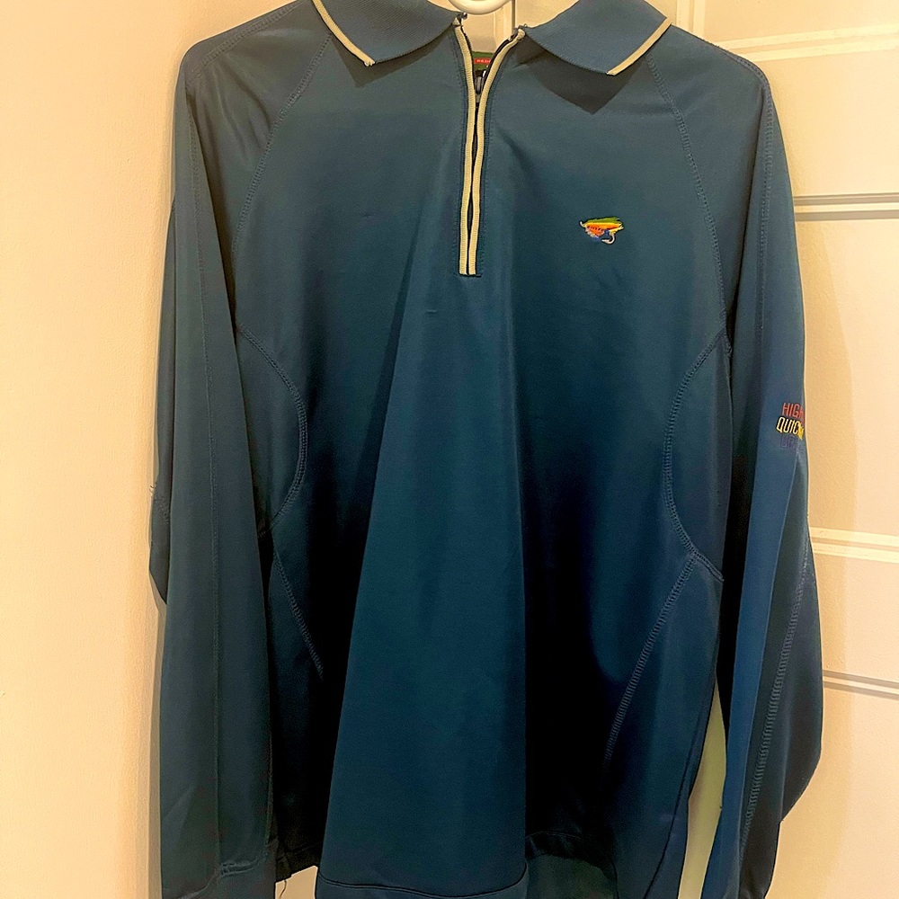Men  Redington Performance Fishing 1/4 Zip Shirt